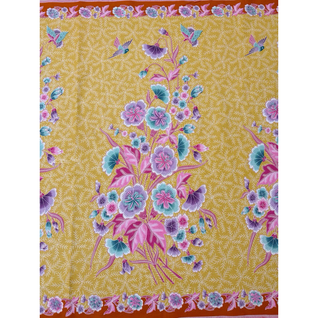 JavaPitu - Batik Katun Halus motif Puspawarna - 6493