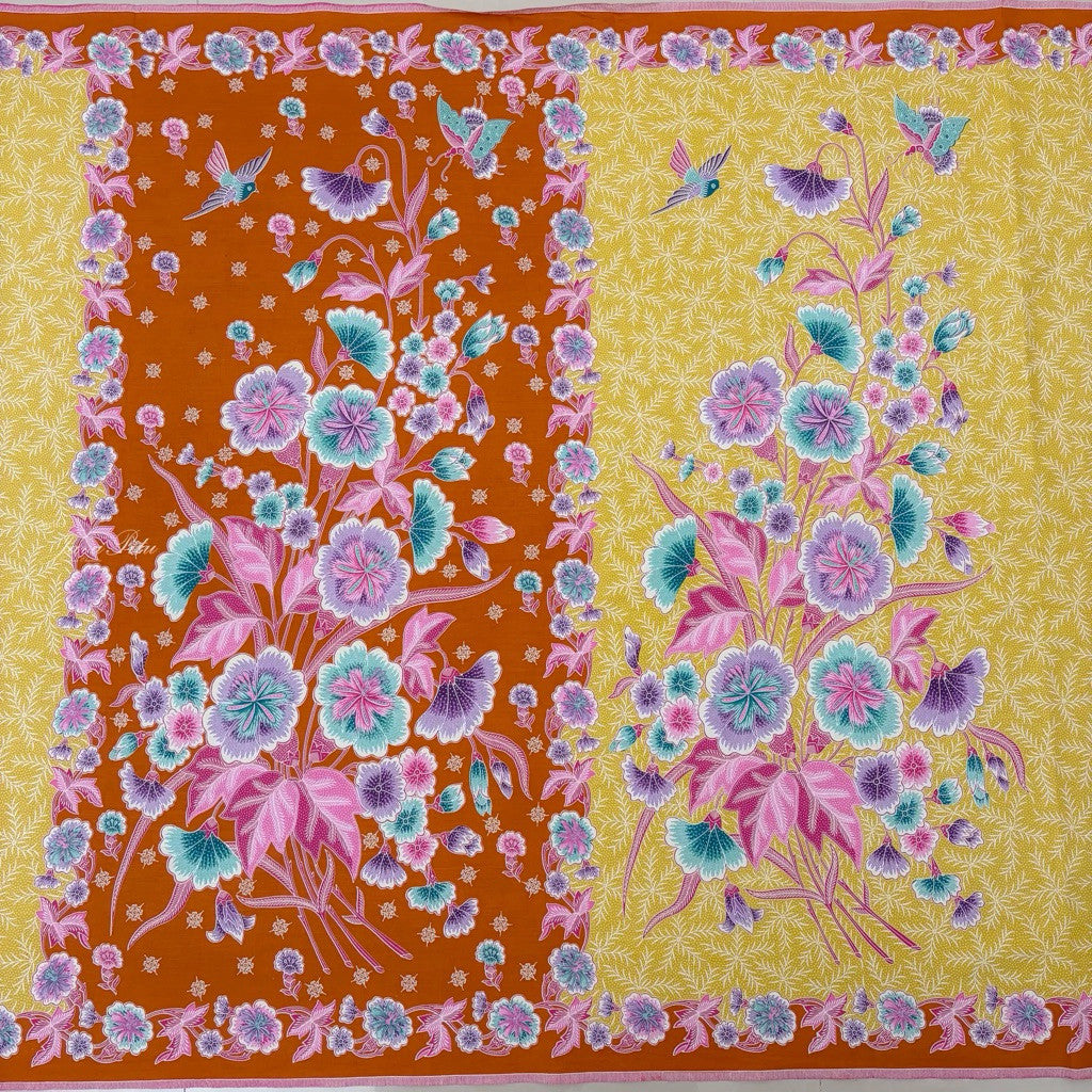 JavaPitu - Batik Katun Halus motif Puspawarna - 6493