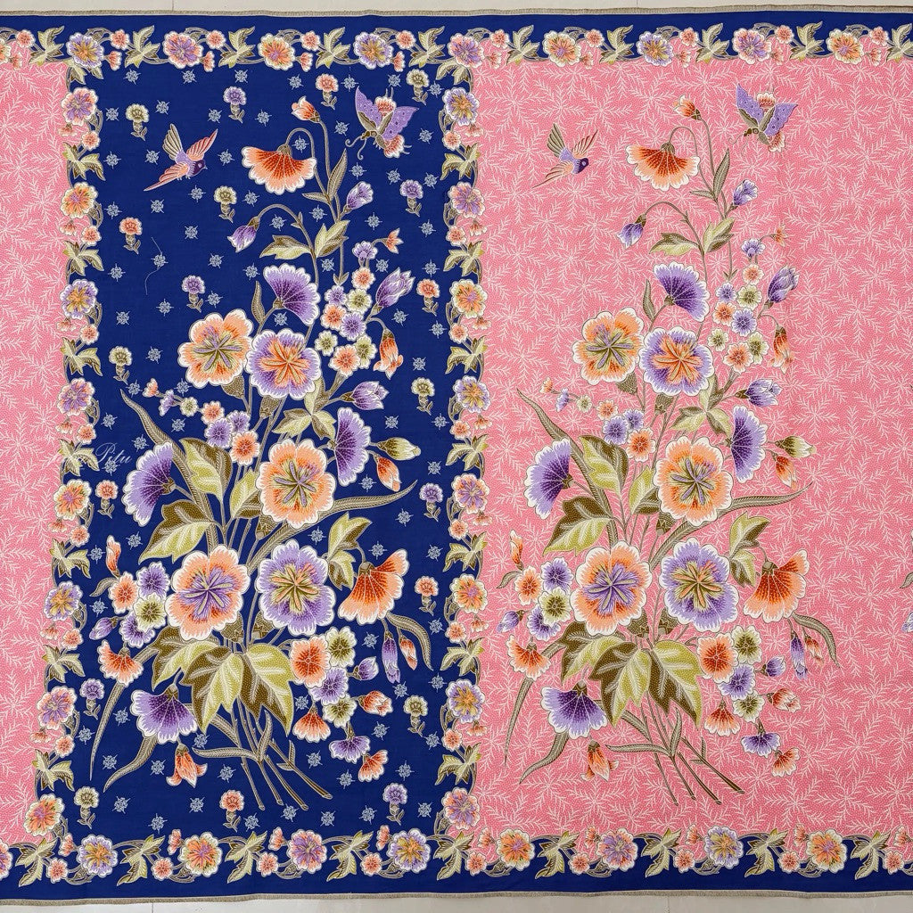 JavaPitu - Batik Katun Halus motif Puspawarna - 6493