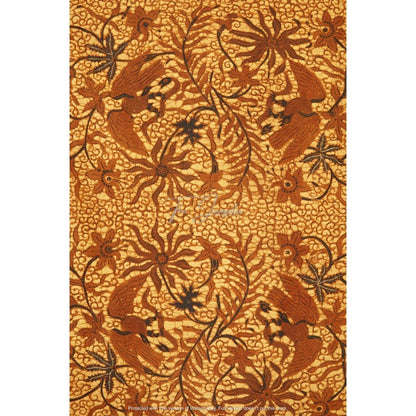 Batik tulis Historical pattern " Elang vs Ulo "