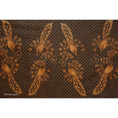 Old Batik Sogan " Kukilo Pisto " Ca.1950, Latar Truntum, Kain Panjang