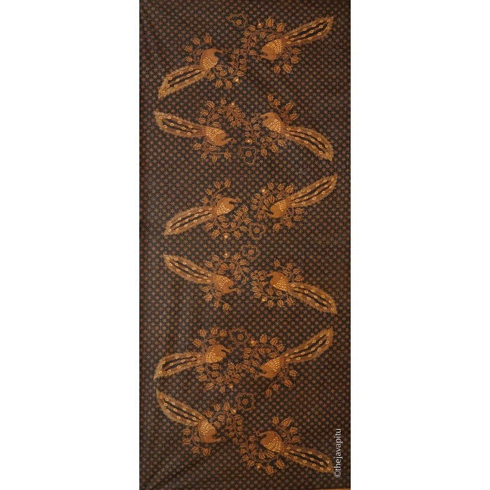 Old Batik Sogan " Kukilo Pisto " Ca.1950, Latar Truntum, Kain Panjang