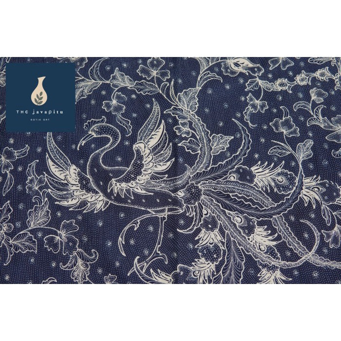 BATIK LAWAS 3 NEGRI ( MONOCHROME ) " DANCING PEACOCK "