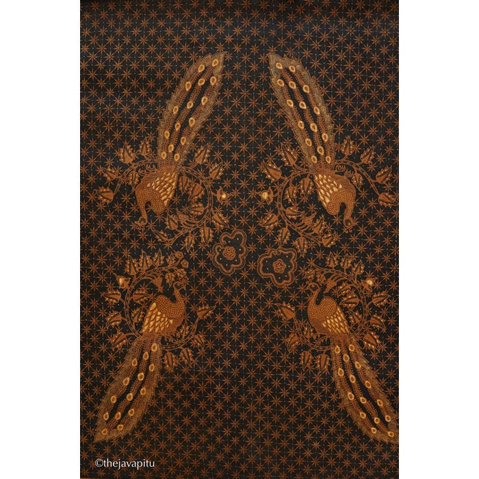 Old Batik Sogan " Kukilo Pisto " Ca.1950, Latar Truntum, Kain Panjang