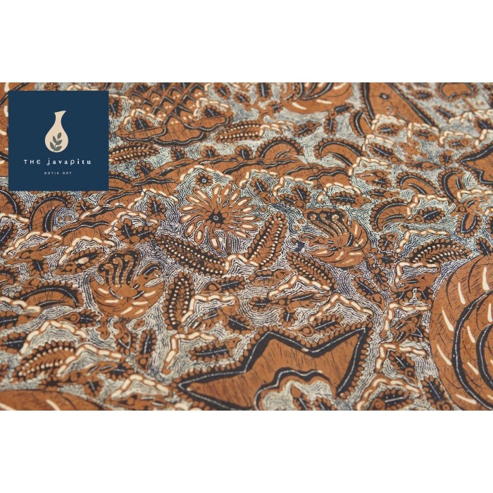 KAIN BATIK LAWAS JOGJA motif " SIDOASIH latar GEBELAN "